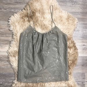 Rozae Nichols Sequin Tank Top